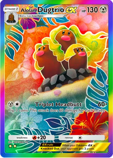Alolan Dugtrio ex
