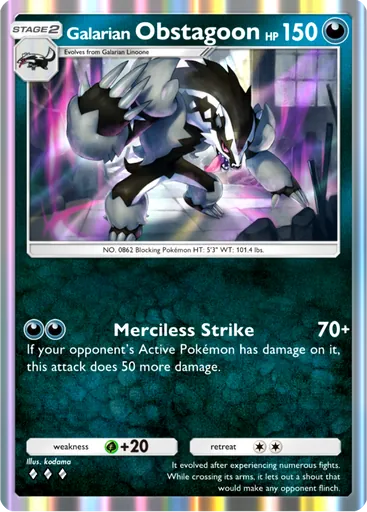 Galarian Obstagoon