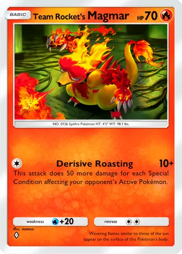 Team Rocket's Magmar