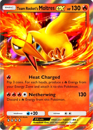 Team Rocket's Moltres ex