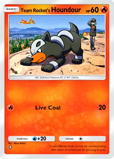 Team Rocket's Houndour