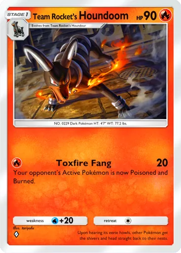 Team Rocket's Houndoom