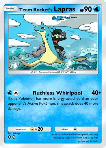 Team Rocket's Lapras
