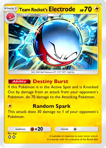 Team Rocket's Electrode