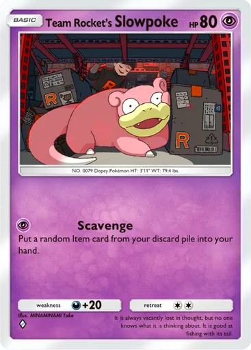Team Rocket's Slowpoke