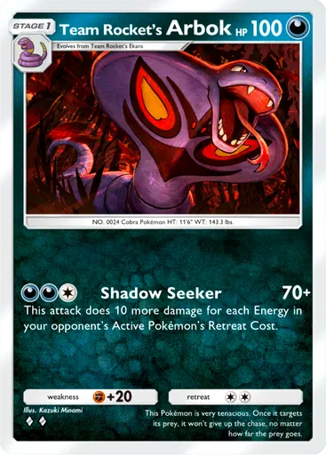 Team Rocket's Arbok