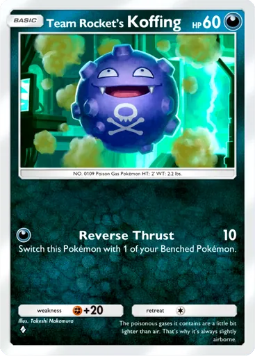 Team Rocket's Koffing