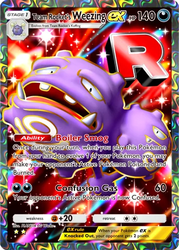 Team Rocket's Weezing ex