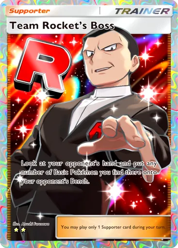 Team Rocket's Boss