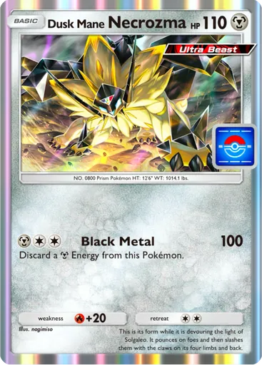 Dusk Mane Necrozma