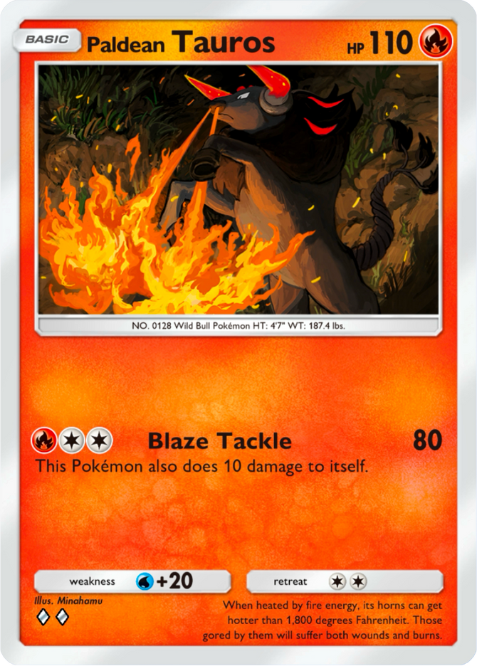 Paldean Tauros