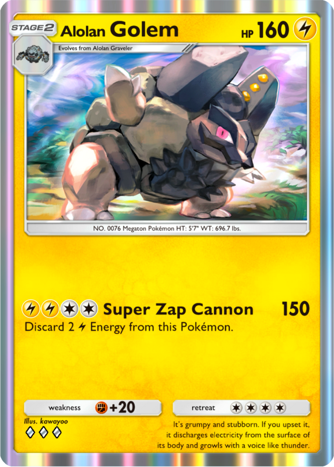 Alolan Golem