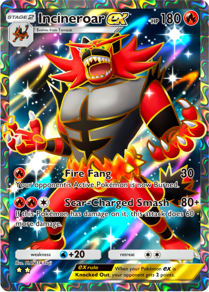 Incineroar ex