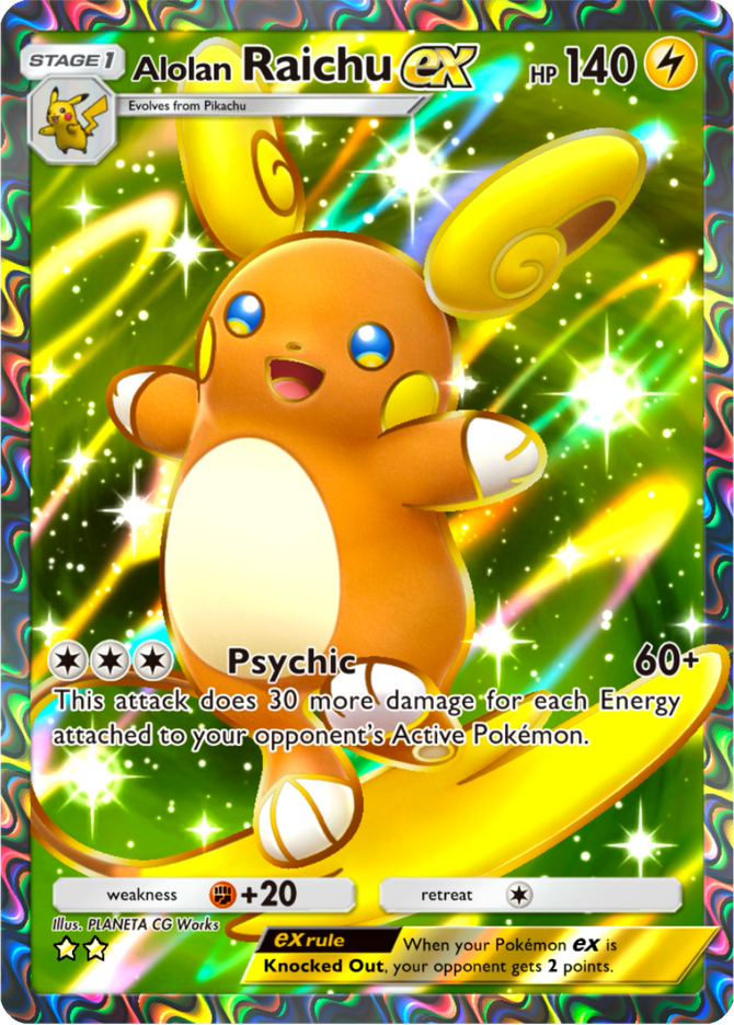 Alolan Raichu ex