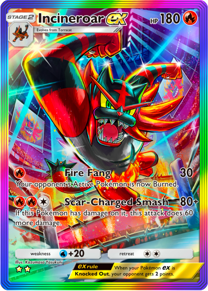 Incineroar ex