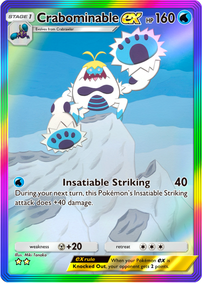 Crabominable ex