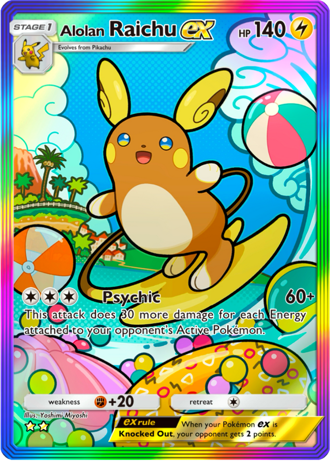 Alolan Raichu ex