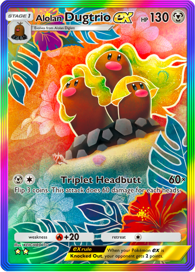 Alolan Dugtrio ex