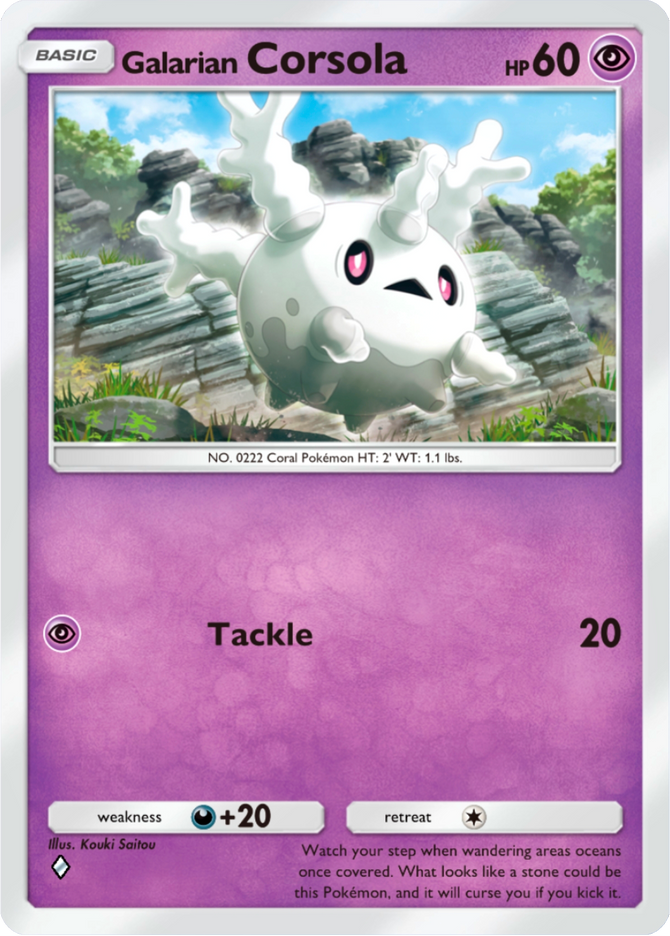 Galarian Corsola
