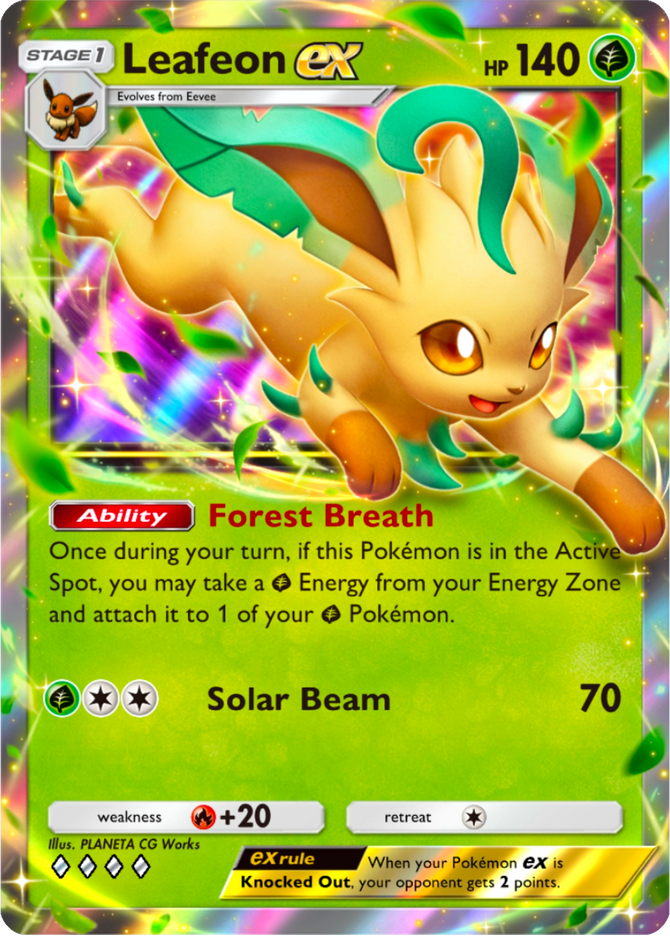 Leafeon ex
