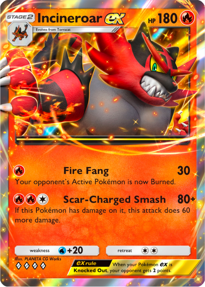 Incineroar ex