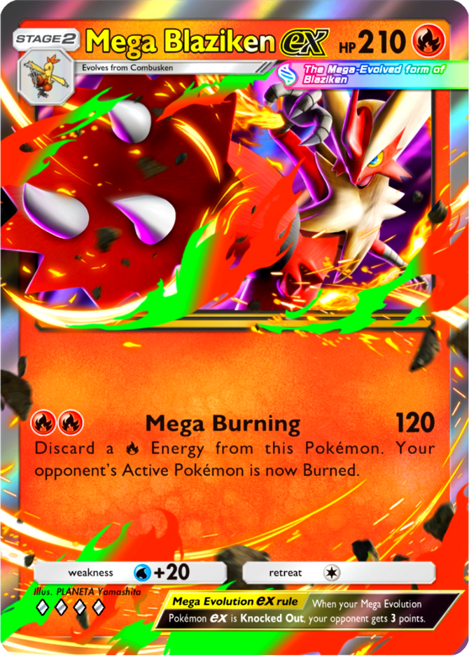 Mega Blaziken ex