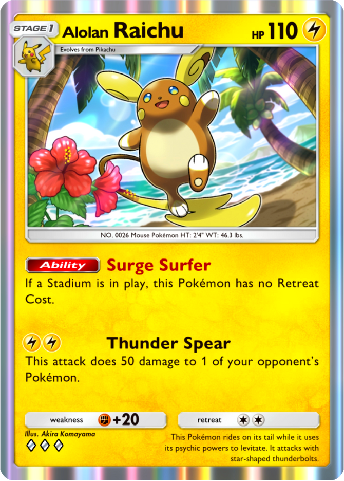 Alolan Raichu