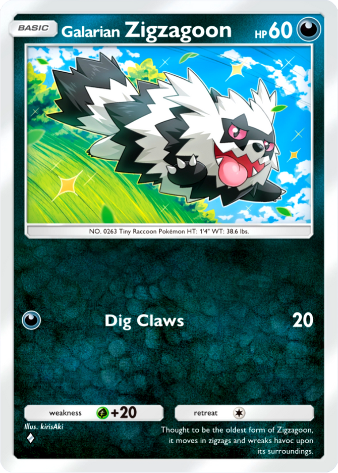 Galarian Zigzagoon