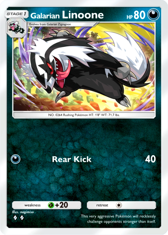 Galarian Linoone