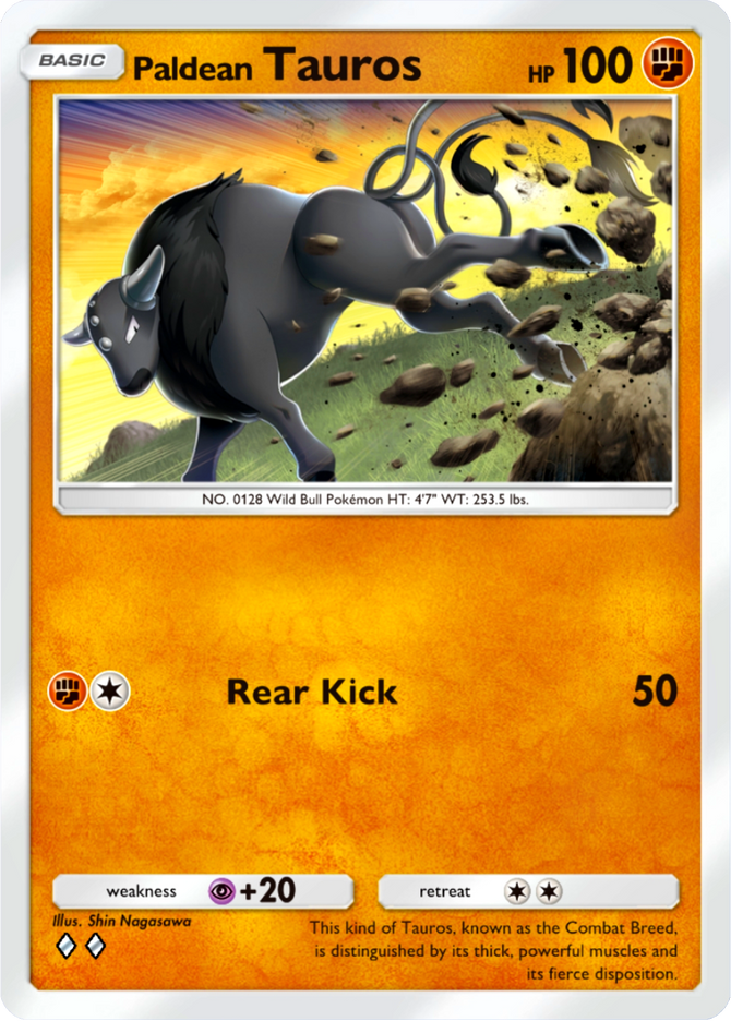 Paldean Tauros