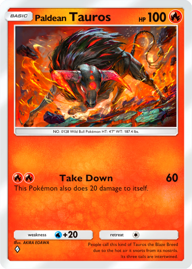 Paldean Tauros