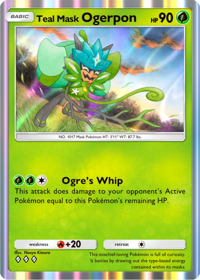 Teal Mask Ogerpon