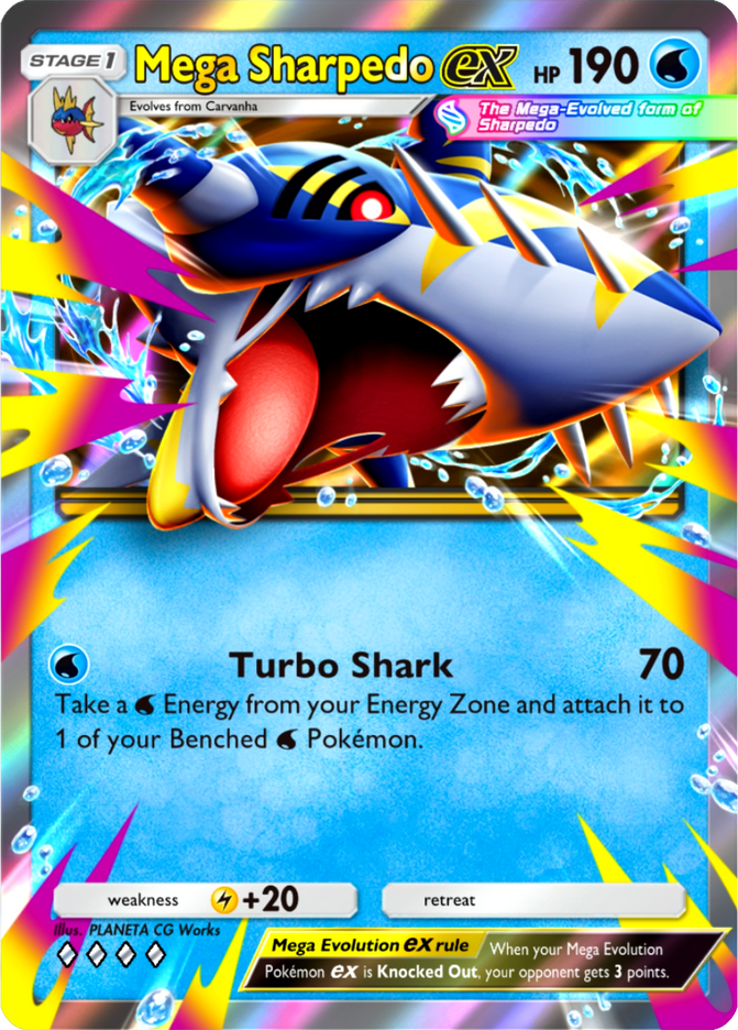 Mega Sharpedo ex