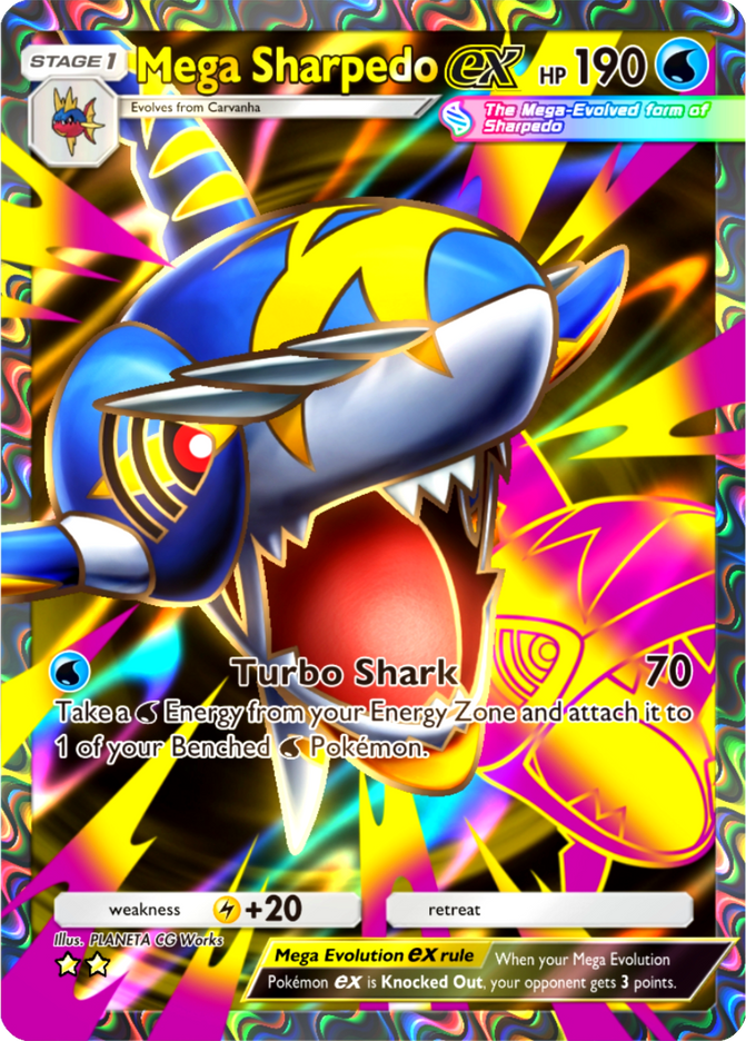 Mega Sharpedo ex