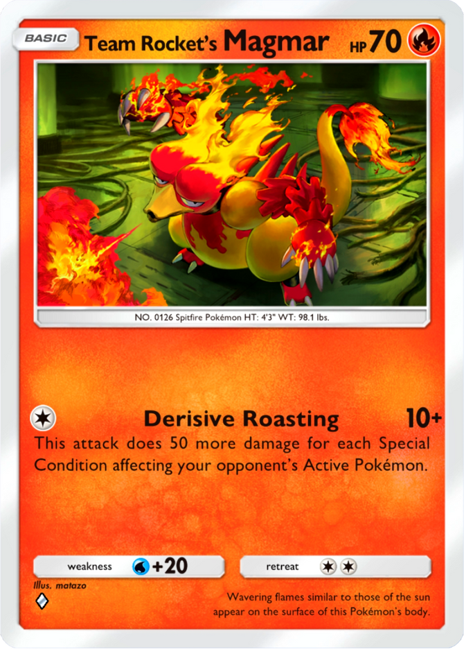 Team Rocket's Magmar