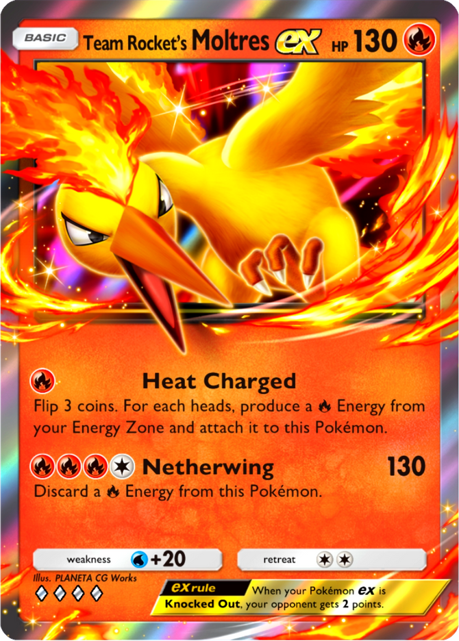 Team Rocket's Moltres ex