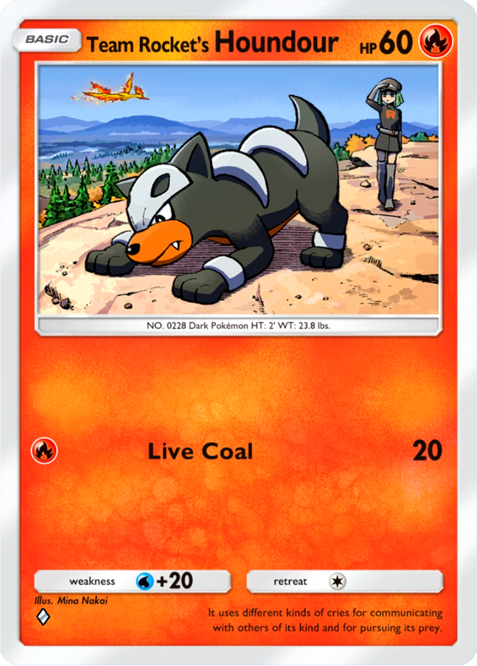 Team Rocket's Houndour