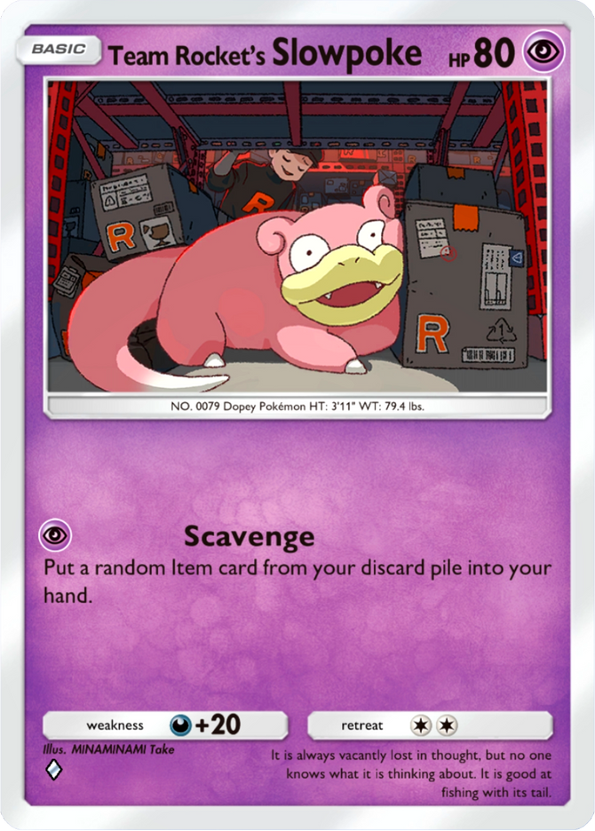 Team Rocket's Slowpoke