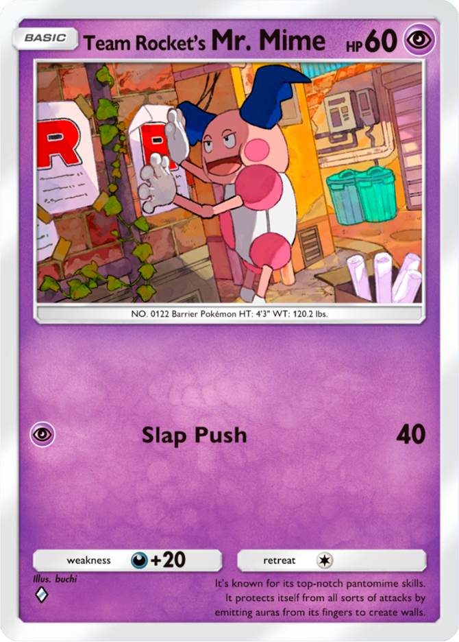 Team Rocket's Mr. Mime