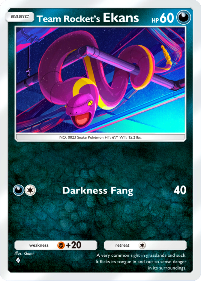 Team Rocket's Ekans