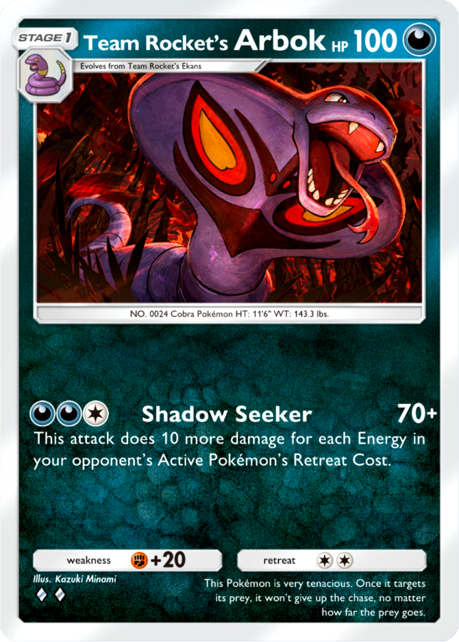 Team Rocket's Arbok