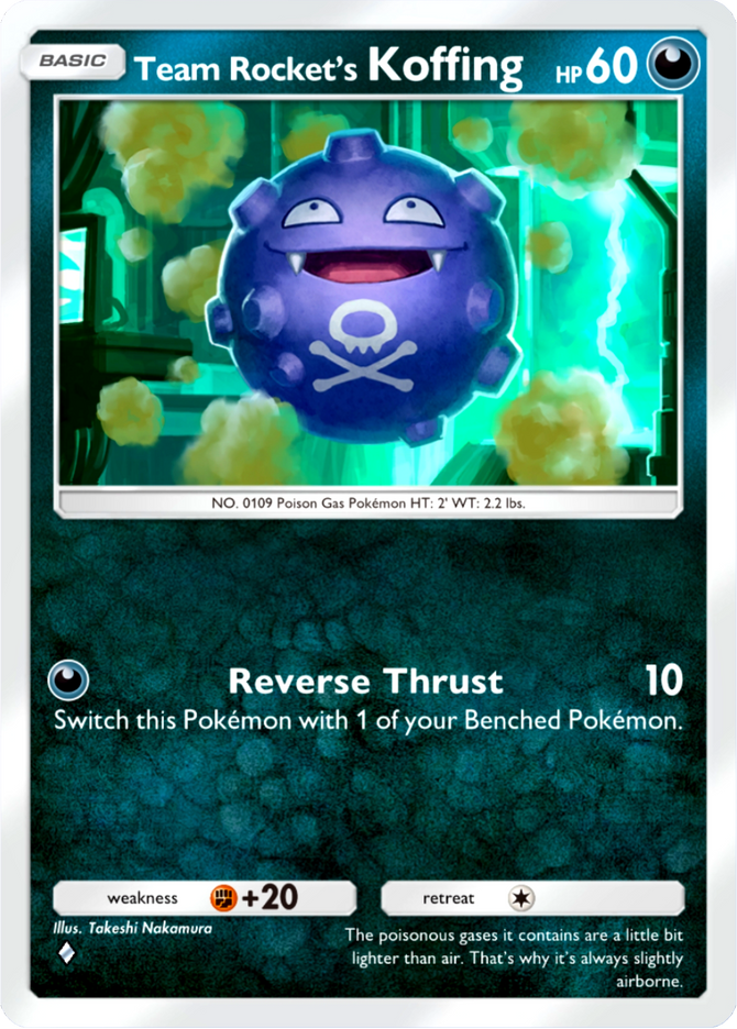 Team Rocket's Koffing
