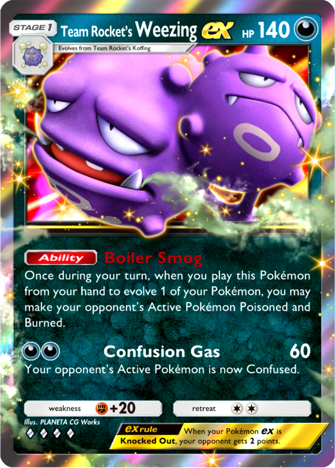 Team Rocket's Weezing ex