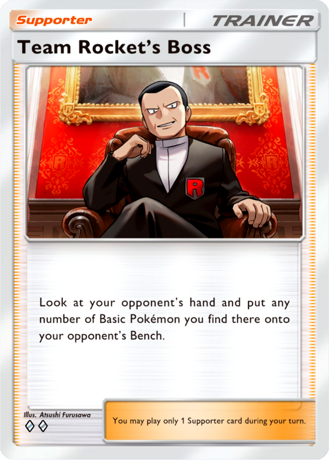 Team Rocket's Boss