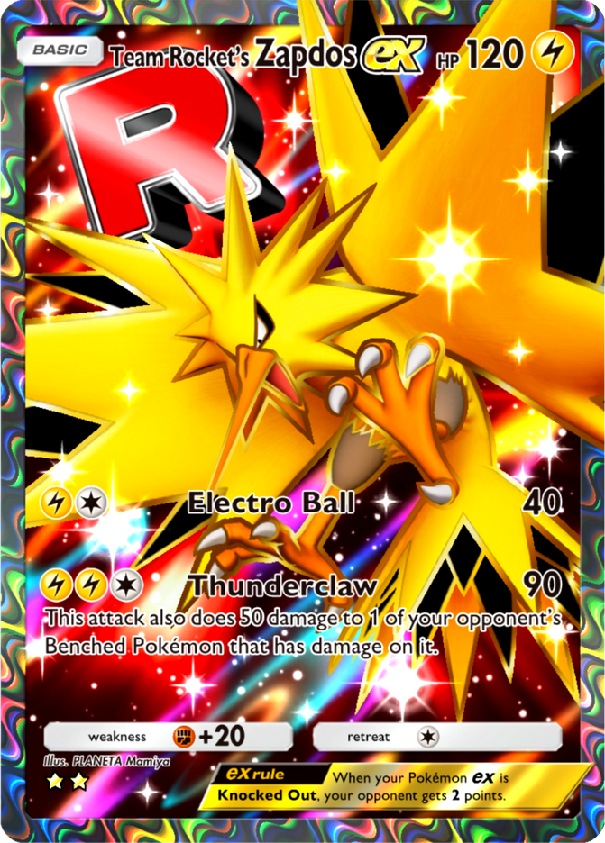 Team Rocket's Zapdos ex