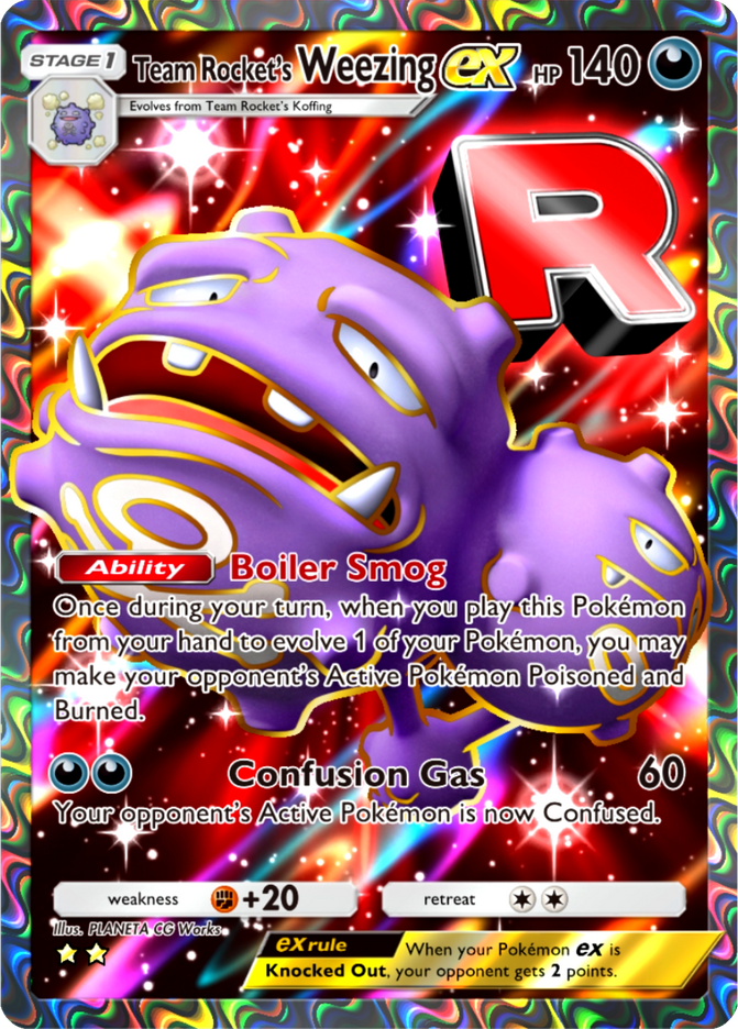Team Rocket's Weezing ex