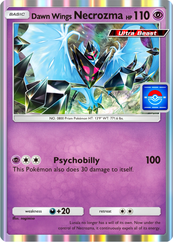 Dawn Wings Necrozma